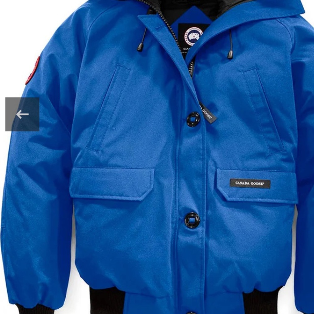 Canada Goose Women's Blue Parka Jacket